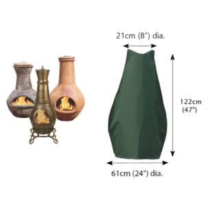 Classic Protector 6000 Large Chimenea Cover - Green
