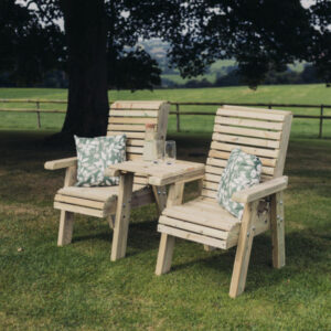 Moorvalley Ergo Love Seat With Square Tray