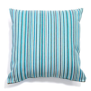 Hex Living 17" Stain Resistant Scatter Cushion - Green Stripe
