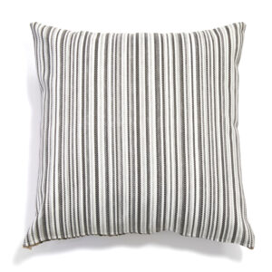 Hex Living 17" Stain Resistant Scatter Cushion - Grey Stripe