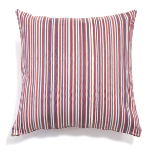 Hex Living 17" Stain Resistant Scatter Cushion - Red Stripe