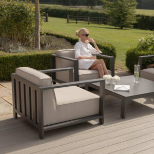 MZ Ibiza Outdoor Fabric Armchair