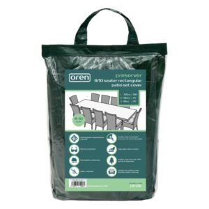 Preserver - 8/10 Seater Rectangular Patio Set Cover - 320cm