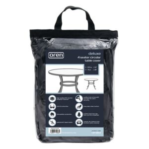 Deluxe - 4 Seater Circular Table Cover - 107cm
