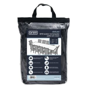 Oren Deluxe - 8/10 Seater Rectangular Patio Set Cover - 320cm