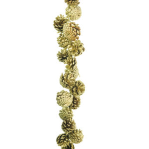 Osbourne Gold Pinecone Christmas Garland - 160cm