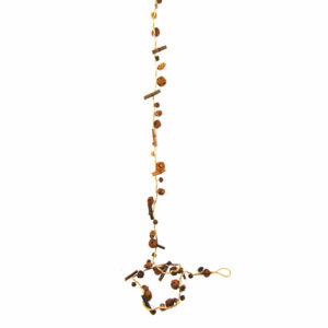 Osbourne Rusty Sleigh Bell Christmas Garland -175cm