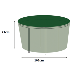 Protector Circular Table Cover - 4 Seat
