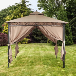 RC Dubai 3m x 3m Gazebo - Mocha