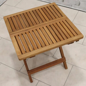 RC Mini Folding Wooden Side Table