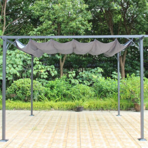RC Prague 3.5m x 3.5m Pergola - Grey