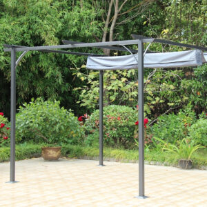 RC Prague 3m x 3m Pergola - Grey