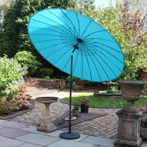 RC Shanghai 2.7m Crank And Tilt Parasol - Aqua