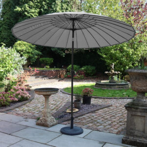 RC Shanghai 2.7m Crank And Tilt Parasol - Grey