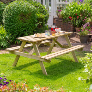 Rowlinson 5' Traditional Picnic Table