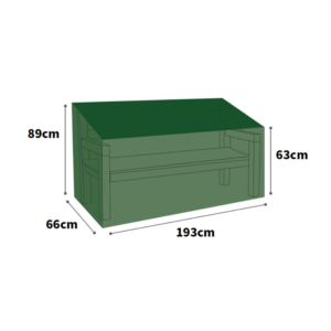 Ultimate Protector 3-4 Seater Bench Cover - Large - Green