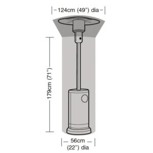 Super Tough Patio Heater Cover - Green