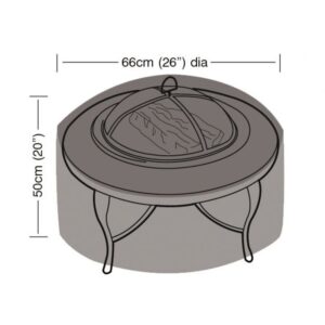 Super Tough Small Firepit Cover - Green