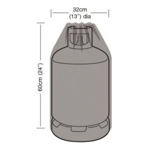 Super Tough 15kg Gas Bottle Cover - Green