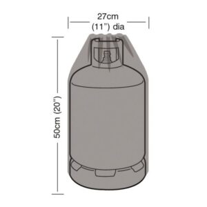 Premium Super Tough 7kg Gas Bottle Cover - Black