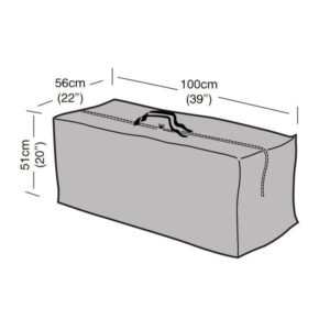 Premium Super Tough Cushion Bag - Black