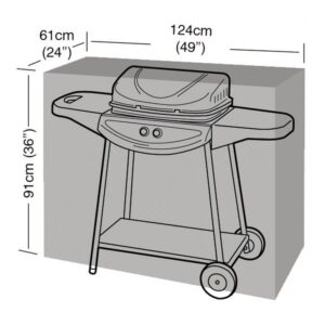 Premium Super Tough Medium Classic Barbecue Cover - Green