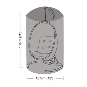 Premium Super Tough Single Hanging Chair Cover - Green