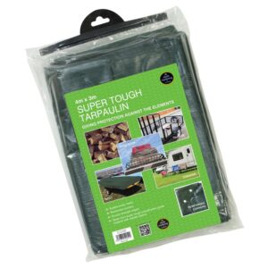 Super Tough Tarpaulin - 4m x 3m
