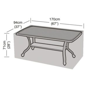 Premium Super Tough 6 Seater Rectangular Table Cover - Green