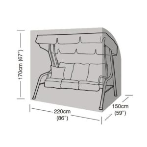 Premium Super Tough 3 Seater Swing Seat Cover - Green